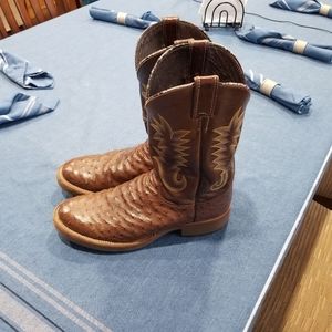 Justin Ostrich Boots